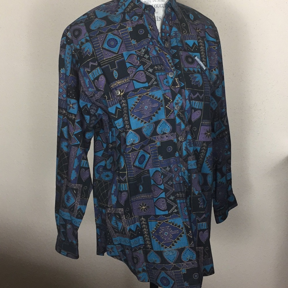 RoughRiders Western Cowgirl Button Down Shirt